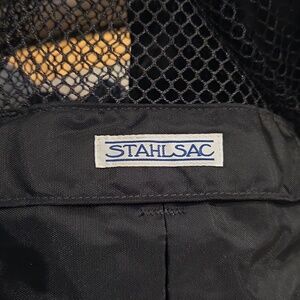 Stahlsac Black Mesh Dive/Beach Equipment Gear Backpack No Snag